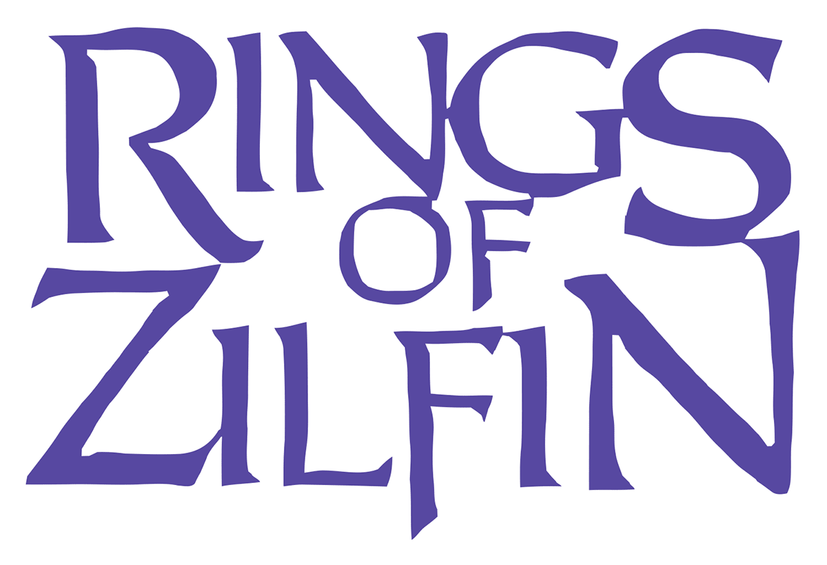 Rings Of Zilfin logo for Atari ST